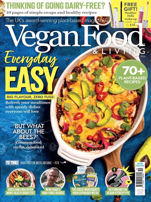 Cover image for Vegan Food & Living